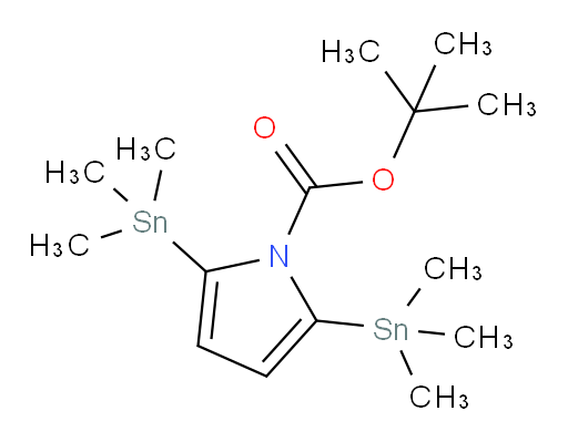 tert-butyl 2,5-bis(trimethylstannyl)-1H-pyrrole-1-carboxylate