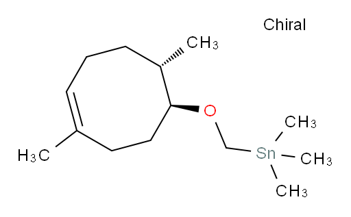 ((((1S,8S,Z)-4,8-dimethylcyclooct-4-en-1-yl)oxy)methyl)trimethylstannane