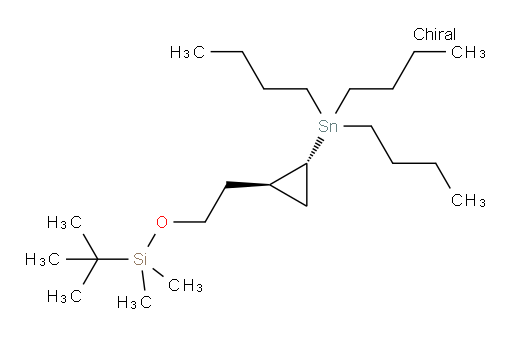tert-butyldimethyl(2-((1R,2R)-2-(tributylstannyl)cyclopropyl)ethoxy)silane