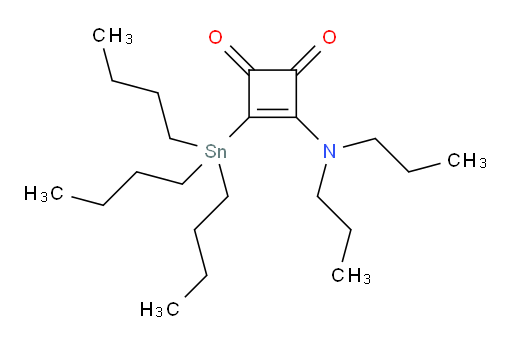 3-(二丙基氨基)-4-(三丁基锡基)环丁-3-烯-1,2-二酮