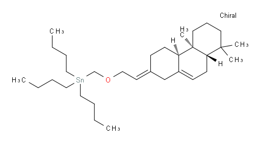 三丁基(((E)-2-((4aR,4bS,8aS)-4b,8,8-三甲基-4,4a,5,6,7,8,8a,9-八氢菲-2(1H,3H,4bH)-亚基)乙氧基)甲基)锡烷