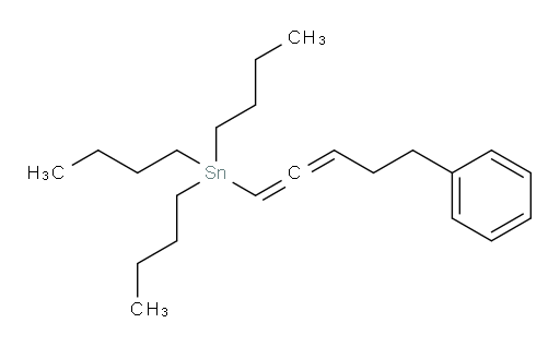 tributyl(5-phenylpenta-1,2-dien-1-yl)stannane