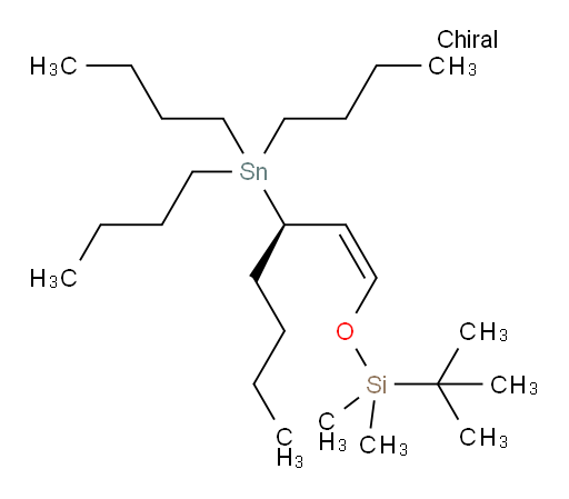 (R,Z)-tert-butyldimethyl((3-(tributylstannyl)hept-1-en-1-yl)oxy)silane