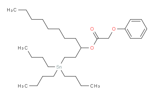 1-(tributylstannyl)undecan-3-yl 2-phenoxyacetate