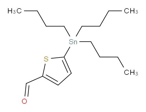 5-(tributylstannyl)thiophene-2-carbaldehyde