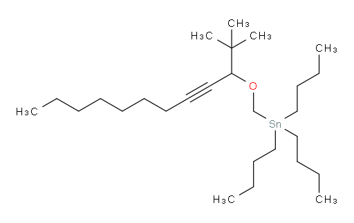 tributyl(((2,2-dimethyldodec-4-yn-3-yl)oxy)methyl)stannane