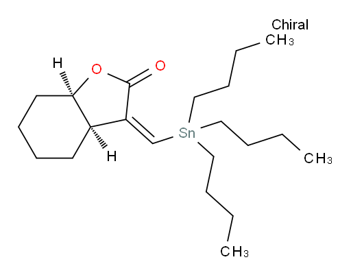 (3aR,7aR,Z)-3-((tributylstannyl)methylene)hexahydrobenzofuran-2(3H)-one