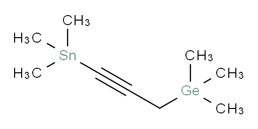 trimethyl(3-(trimethylstannyl)prop-2-yn-1-yl)germane