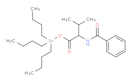 tributylstannyl 2-benzamido-3-methylbutanoate