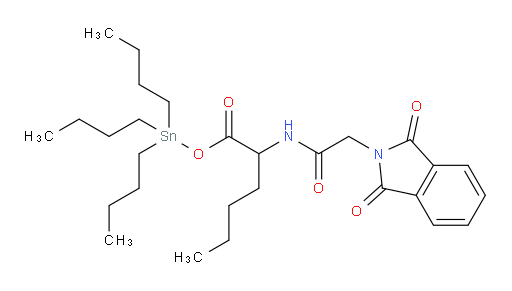 tributylstannyl 2-(2-(1,3-dioxoisoindolin-2-yl)acetamido)hexanoate