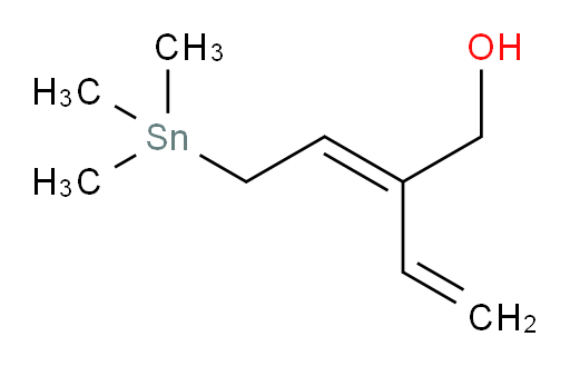 (E)-4-(三甲基锡基)-2-乙烯基丁-2-烯-1-醇