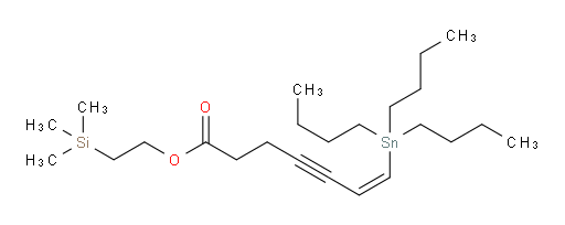 (Z)-2-(trimethylsilyl)ethyl 7-(tributylstannyl)hept-6-en-4-ynoate
