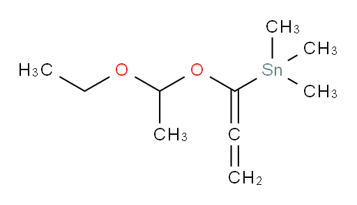 (1-(1-ethoxyethoxy)propa-1,2-dien-1-yl)trimethylstannane