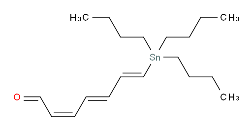(2Z,4E,6E)-7-(tributylstannyl)hepta-2,4,6-trienal