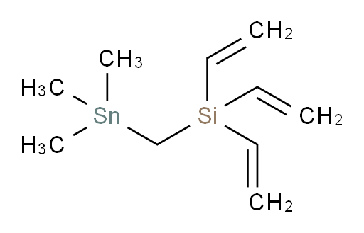 ((trimethylstannyl)methyl)trivinylsilane