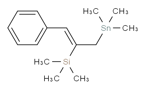 (Z)-trimethyl(1-phenyl-3-(trimethylstannyl)prop-1-en-2-yl)silane