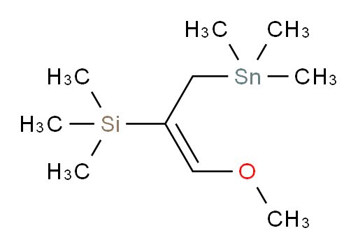 (E)-(1-methoxy-3-(trimethylstannyl)prop-1-en-2-yl)trimethylsilane