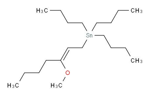 (Z)-tributyl(3-methoxyhept-2-en-1-yl)stannane