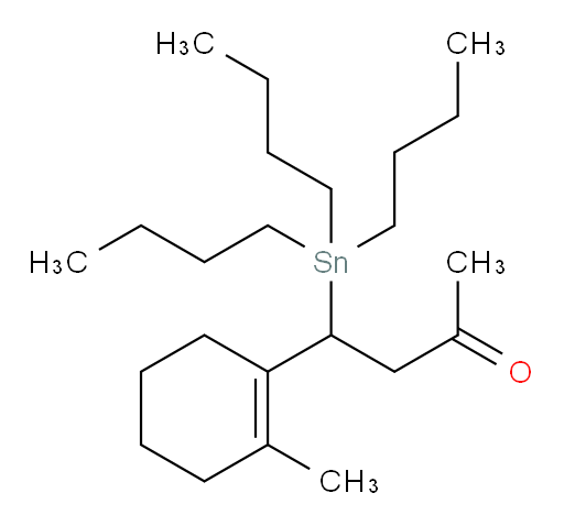 4-(2-methylcyclohex-1-en-1-yl)-4-(tributylstannyl)butan-2-one