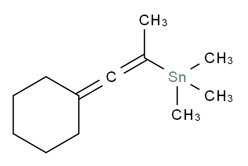 (1-cyclohexylideneprop-1-en-2-yl)trimethylstannane