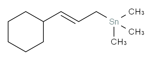 (E)-(3-cyclohexylallyl)trimethylstannane