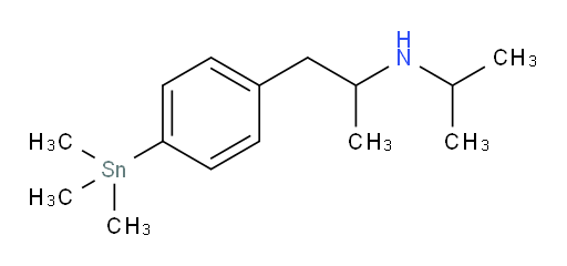 N-异丙基-1-(4-(三甲基锡基)苯基)丙-2-胺