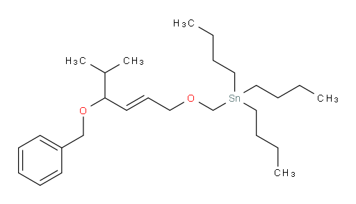 (E)-(((4-(benzyloxy)-5-methylhex-2-en-1-yl)oxy)methyl)tributylstannane