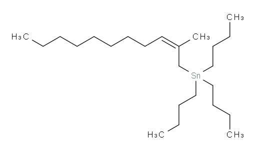 (Z)-tributyl(2-methylundec-2-en-1-yl)stannane