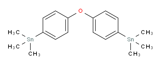 (oxybis(4,1-phenylene))bis(trimethylstannane)