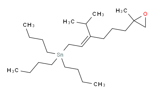 (Z)-tributyl(3-isopropyl-6-(2-methyloxiran-2-yl)hex-2-en-1-yl)stannane