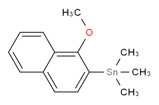 (1-methoxynaphthalen-2-yl)trimethylstannane