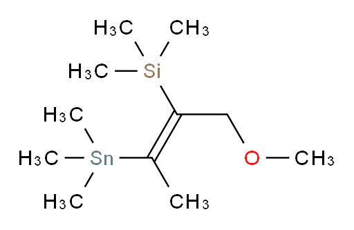 (Z)-(1-methoxy-3-(trimethylstannyl)but-2-en-2-yl)trimethylsilane