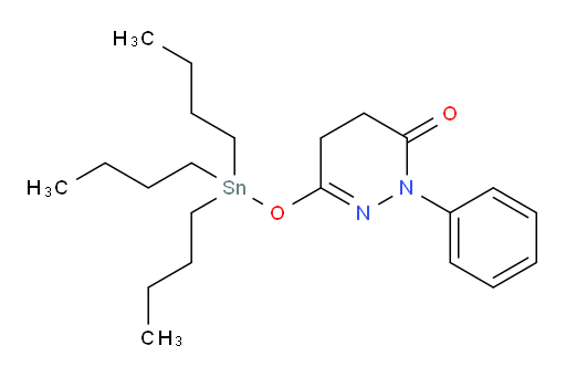 2-phenyl-6-((tributylstannyl)oxy)-4,5-dihydropyridazin-3(2H)-one
