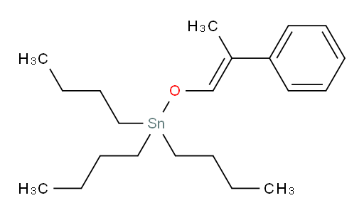 (E)-tributyl((2-phenylprop-1-en-1-yl)oxy)stannane