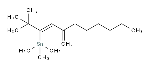 (Z)-(2,2-dimethyl-5-methyleneundec-3-en-3-yl)trimethylstannane