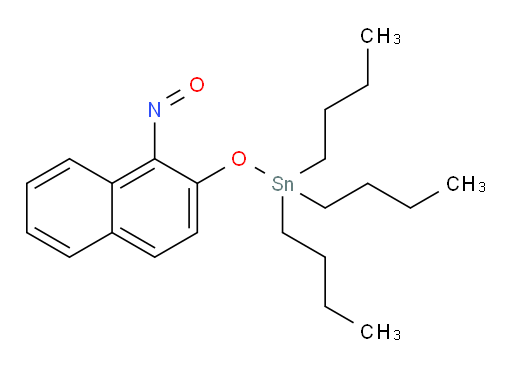 tributyl((1-nitrosonaphthalen-2-yl)oxy)stannane