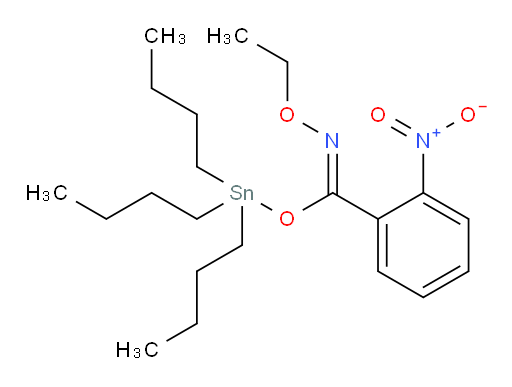 (Z)-tributylstannyl N-ethoxy-2-nitrobenzimidate