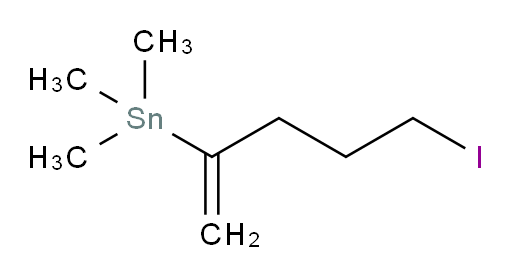 (5-iodopent-1-en-2-yl)trimethylstannane