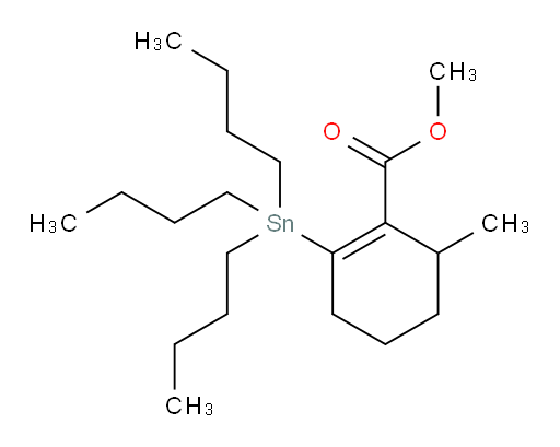 methyl 6-methyl-2-(tributylstannyl)cyclohex-1-enecarboxylate