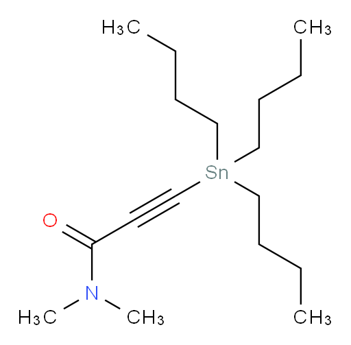 N,N-dimethyl-3-(tributylstannyl)propiolamide