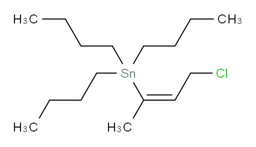(Z)-tributyl(4-chlorobut-2-en-2-yl)stannane