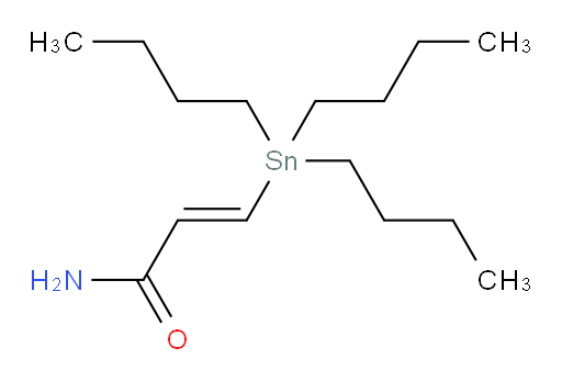 (E)-3-(tributylstannyl)acrylamide