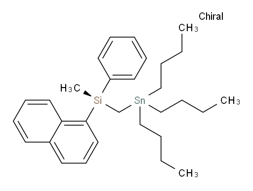 (S)-methyl(naphthalen-1-yl)(phenyl)((tributylstannyl)methyl)silane