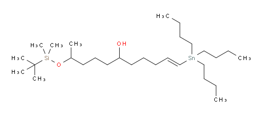 (E)-10-((tert-butyldimethylsilyl)oxy)-1-(tributylstannyl)undec-1-en-6-ol