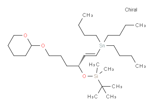 tert-butyldimethyl(((3R,E)-6-((tetrahydro-2H-pyran-2-yl)oxy)-1-(tributylstannyl)hex-1-en-3-yl)oxy)silane