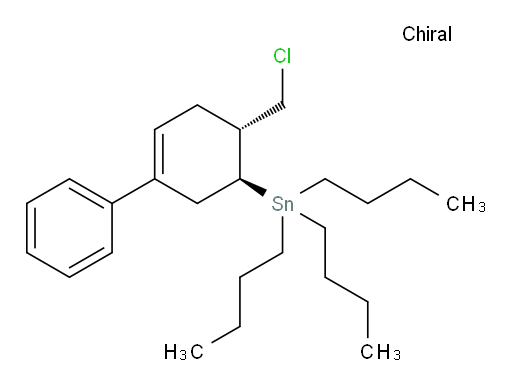 tributyl((3S,4R)-4-(chloromethyl)-2,3,4,5-tetrahydro-[1,1'-biphenyl]-3-yl)stannane