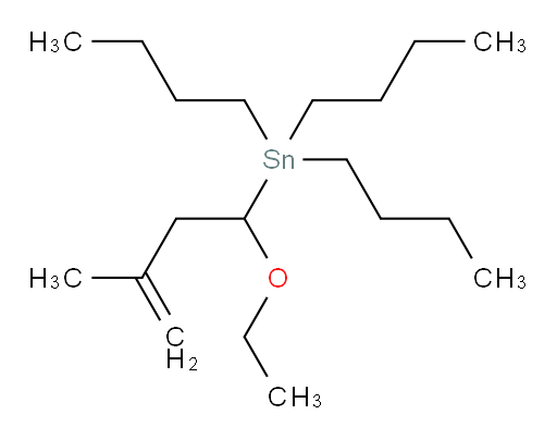 tributyl(1-ethoxy-3-methylbut-3-en-1-yl)stannane