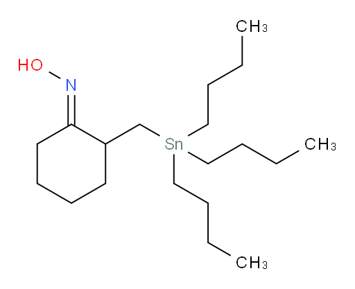 (E)-2-((tributylstannyl)methyl)cyclohexanone oxime