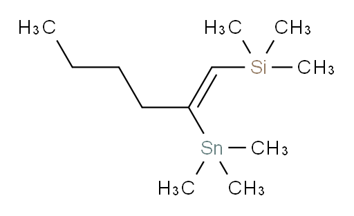 (Z)-trimethyl(2-(trimethylstannyl)hex-1-en-1-yl)silane