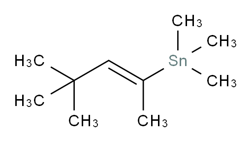 (E)-(4,4-dimethylpent-2-en-2-yl)trimethylstannane